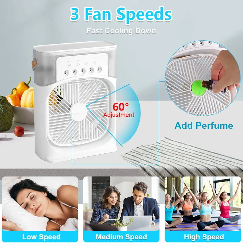 ZephyrFlow 3-in-1 Air Companion